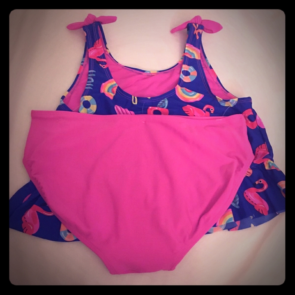 Girls swimsuit.